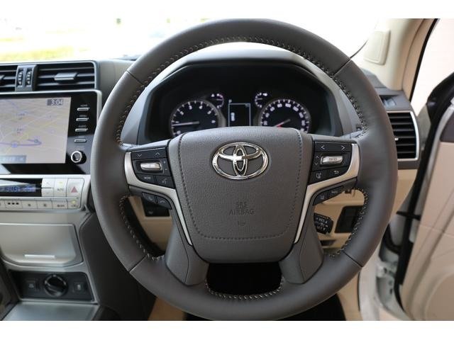 トヨタ　プラド　ＴＸ　Ｌパッケージ　純正ナビ　モデリスタエアロ　サンルーフ　ベージュ革内装　クリアランスソナー　３６０度ビュー　お気軽にお問い合わせください！