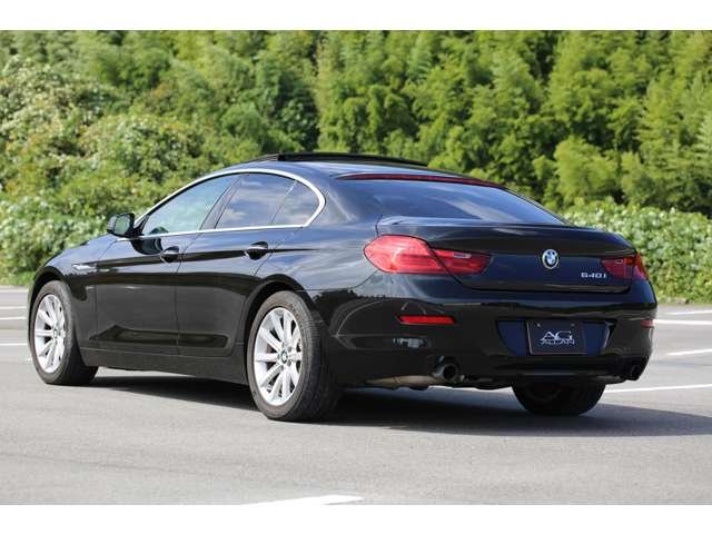 ＢＭＷ　６４０ｉグランクーペ　白レザー×サンルーフ　入庫しました！装備充実のお洒落４ドアクーペです。お気軽にお問い合わせください。