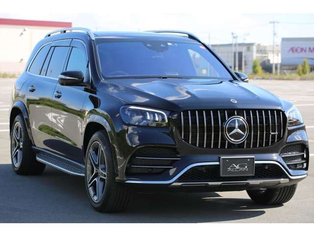 メルセデスベンツ　ＧＬＳ４００ｄ　４マチック　入庫しました！３列シート　黒革シート　パノラミックスライディングルーフ　３６０度カメラ　シートヒーター＆ベンチレーション　ブルメスターサウンド