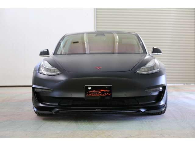 テスラモデル３　パフォーマンス　入庫しました。ＷＯＲＫ２０ＡＷ　ダウンサス　アーティシャンスピリッツエアロ　ＥＴＣ　３６０度カメラ　オートパイロット